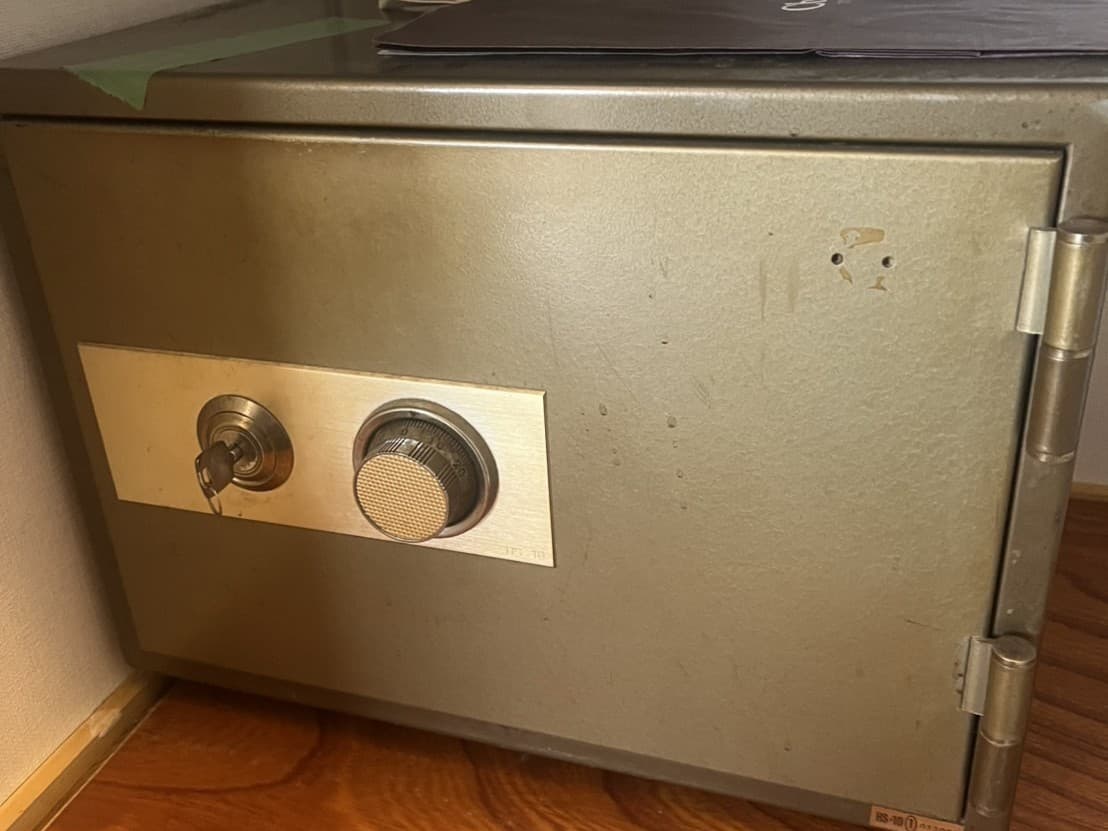 金庫の鍵トラブル